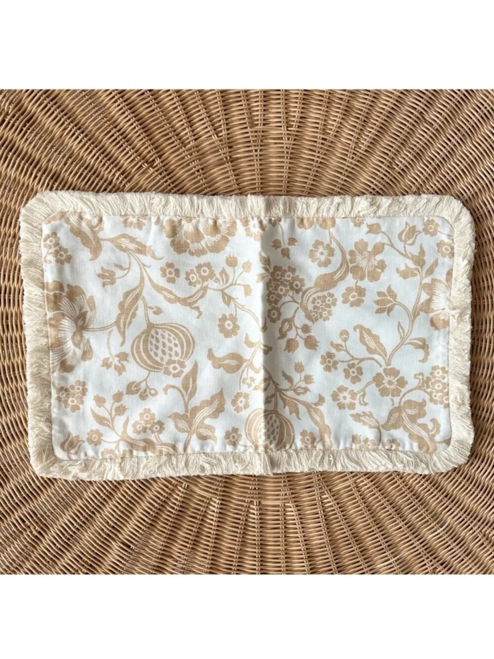 Serena & Lily Claremont Linen Pillow Cover (SAMPLE/NO TAGS)(12”x21”)-Wheat Brown